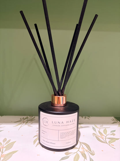 Matte Black Reed Diffuser