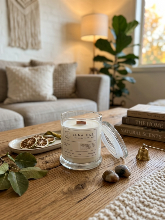 Small Glass Candle Jar